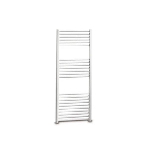 Termoarredo GIOIA bianco dritto DL H.1366 x L.500 x I.450 mm scaldasalviette ad acqua calda radiatore da parete termosif