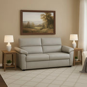 Contrada, Divano Letto 2 Posti Sfoderabile Made in Italy, 205x95 cm Beige
