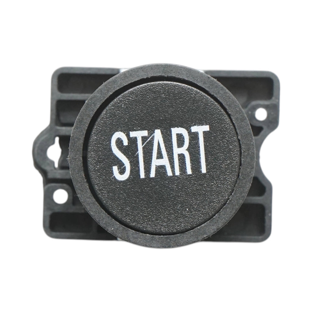 Pulsante di comando START nero con ritorno 1NO, 400V/10A, LAY5 Breckner Germany