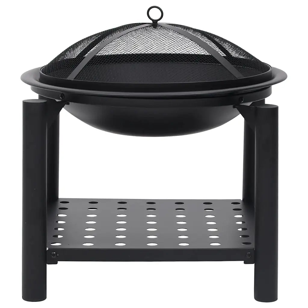 Braciere con Attizzatoio 54x54x55 cm in Acciaio 313639