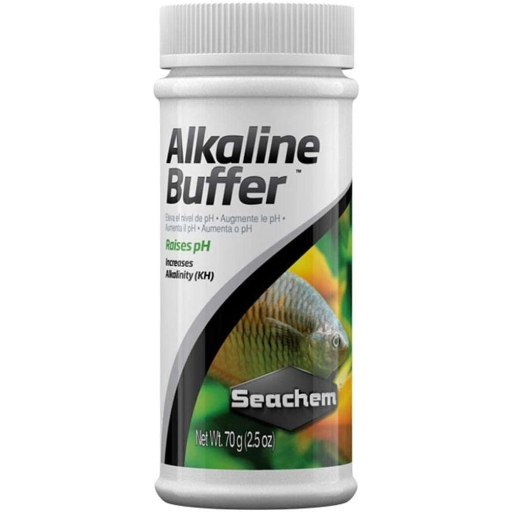 Seachem Alkaline Buffer - Stabilizzatore di PH tra 7,2 e 8,5 per Acqua Dolce Formato: 70 gr