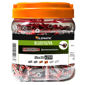 elematic bluefix va 6x35 barattolo (pz.250) cod:ferx.99081
