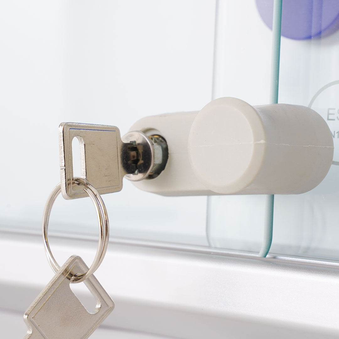 Bacheca con Ante Scorrevoli 181,5X98,2X5,9 cm in Alluminio Fondo Magnetico Silver