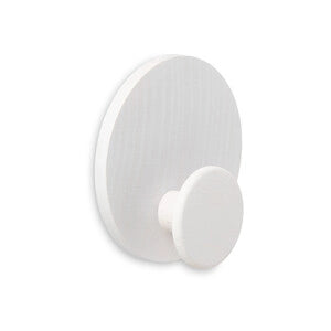 GANCIO ADESIVO IN LEGNO INOFIX BIANCO- 6,0 pz