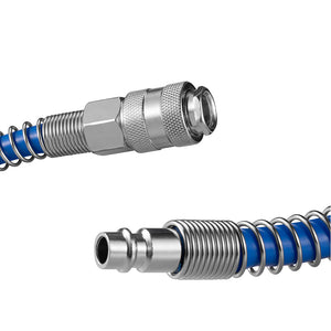 Tubo Aria Compressa 15mt Attacco Semplice Veloce per Compressore 15Bar