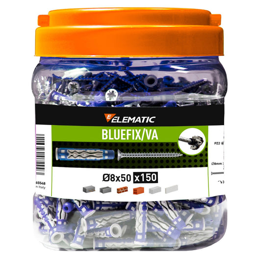 elematic bluefix va 8x50 barattolo (pz.150) cod:ferx.99083