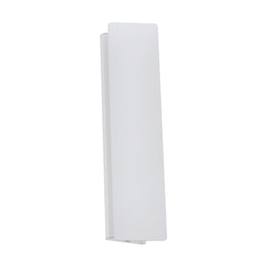 Applique Moderna Zubialde Alluminio Bianco Luce Led Integrato 12W