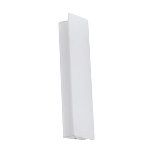 Applique Moderna Zubialde Alluminio Bianco Luce Led Integrato 12W