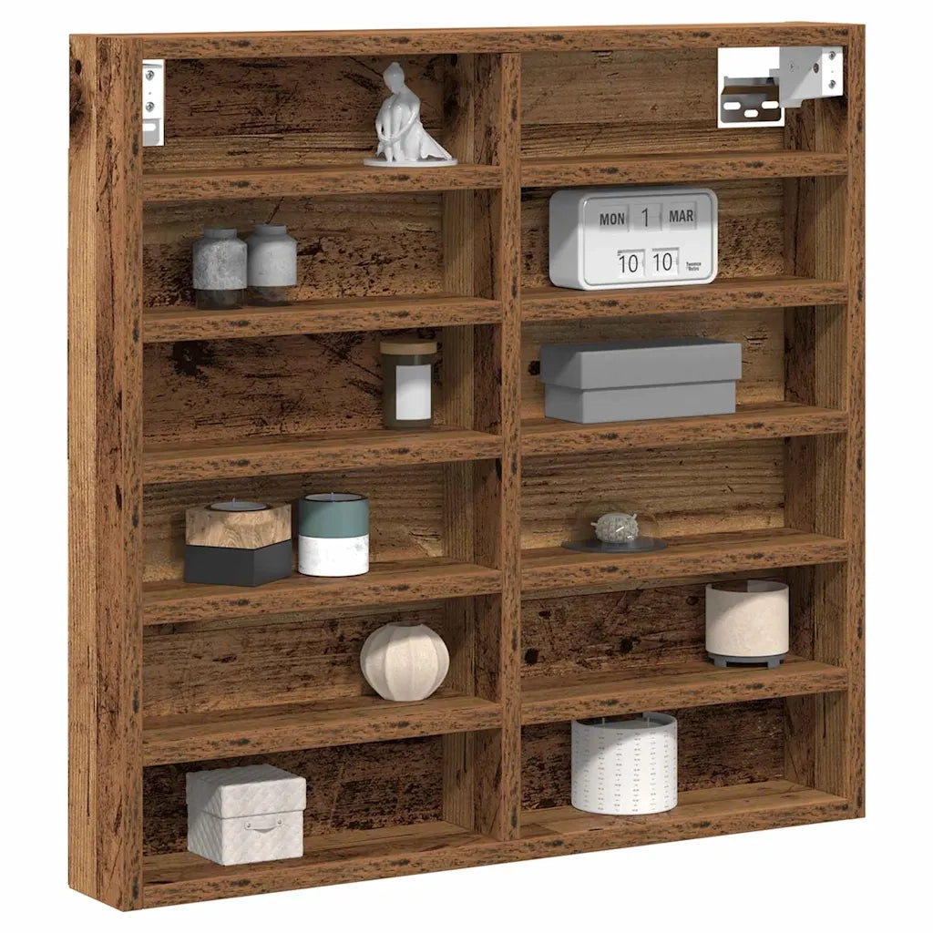 Vetrina Legno vecchio 60 x 8,5 x 58 cm Legno multistrato CFW7827259