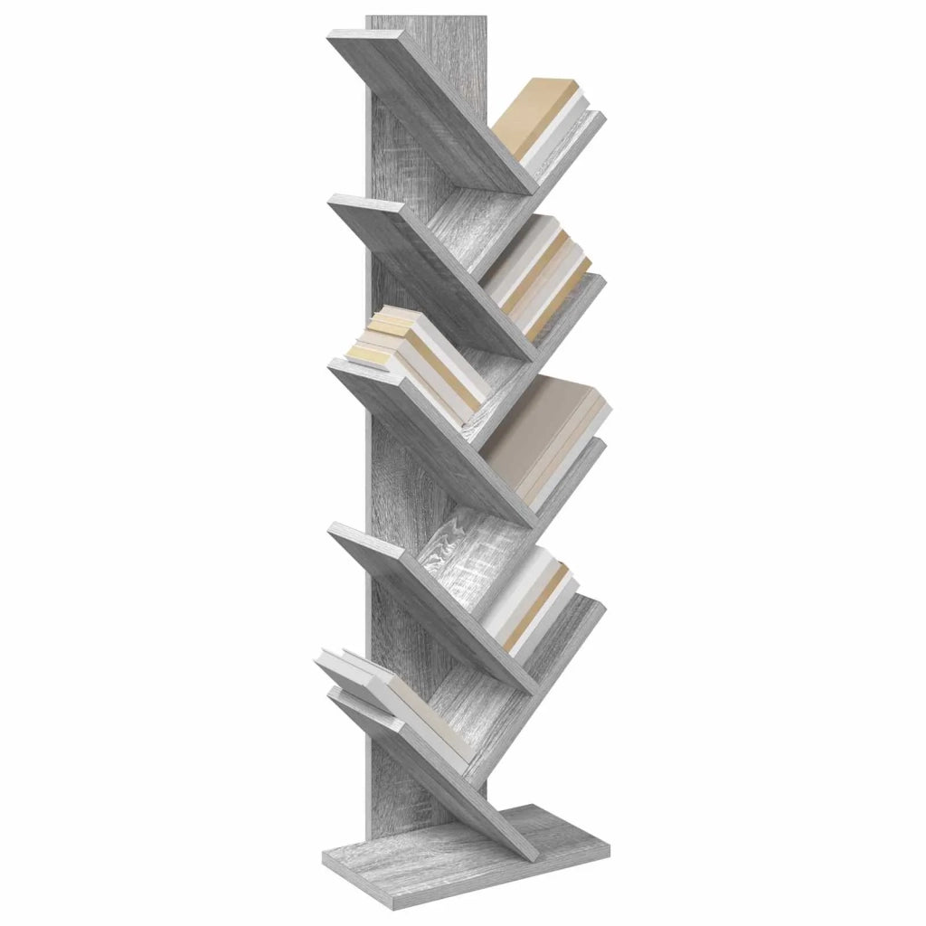 Scaffale da Libro ad Albero 6 Livelli 30 x 18 x 100 cm 8012377