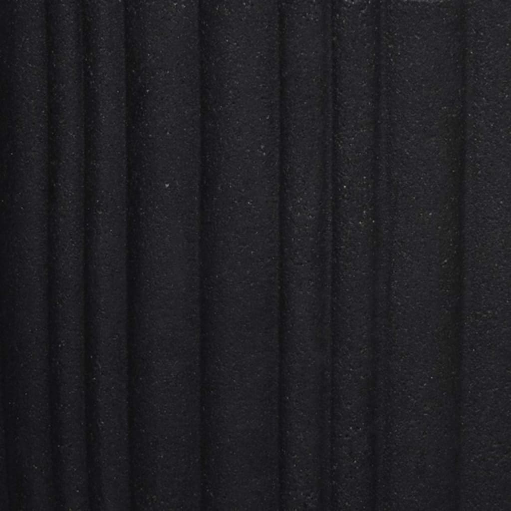 Vaso Urban Tube Elegante Basso 46x58 cm Nero KBLT783
