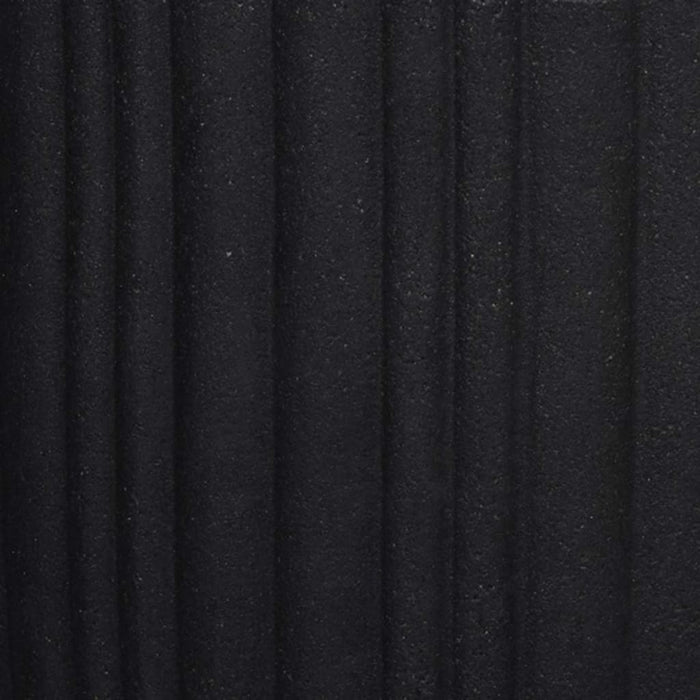Vaso Urban Tube Elegante Basso 46x58 cm Nero KBLT783