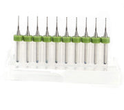 Set di 10 microbori in carburo a 0,7mm per PCB e CNC