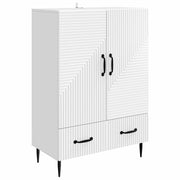 Credenza Bianco 66 x 34,5 x 95 cm Legno ingegnerizzato 894895