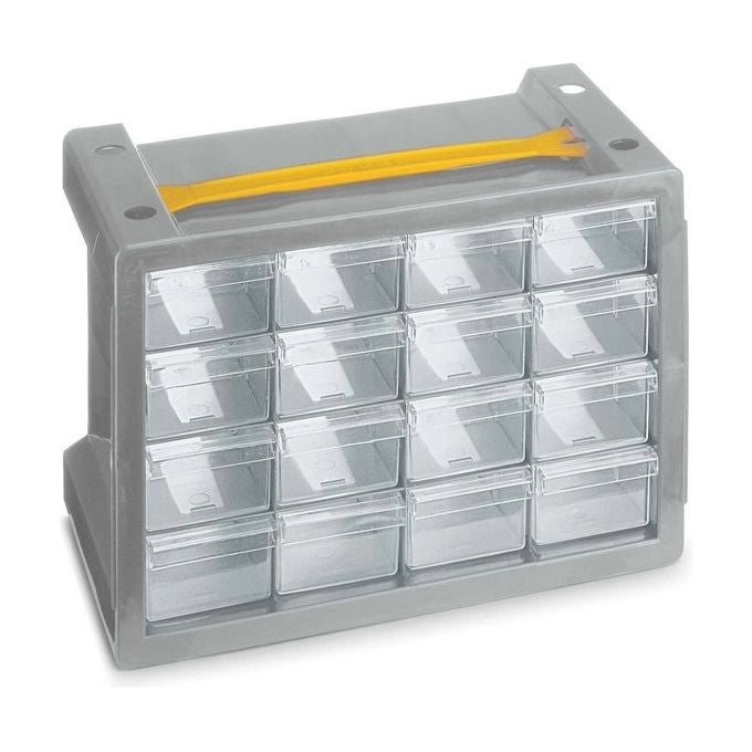 Terry Cassettiera Bricolage Poker 16 Grigio Sky L27,9 X P15 X H19,5