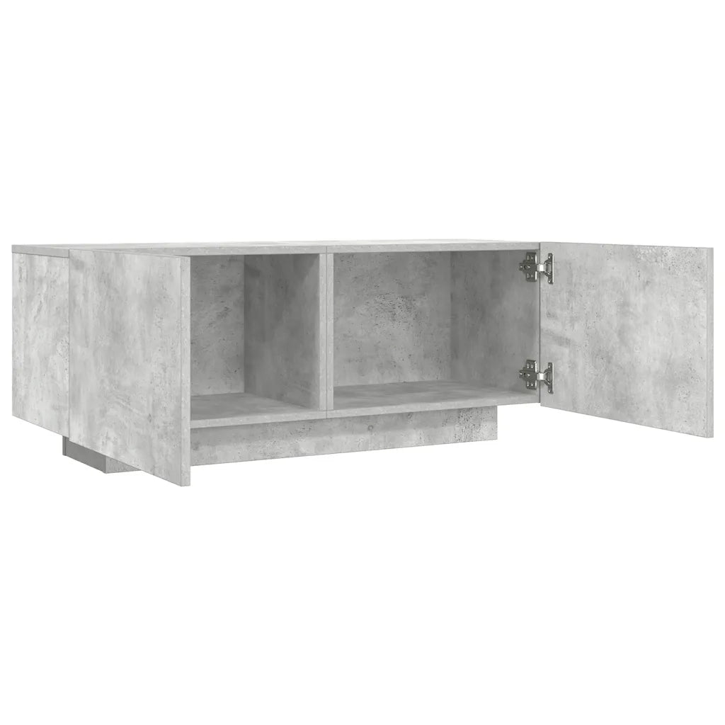 Mobile per TV Grigio Cemento 100x35x40 cm Legno Multistrato 804440