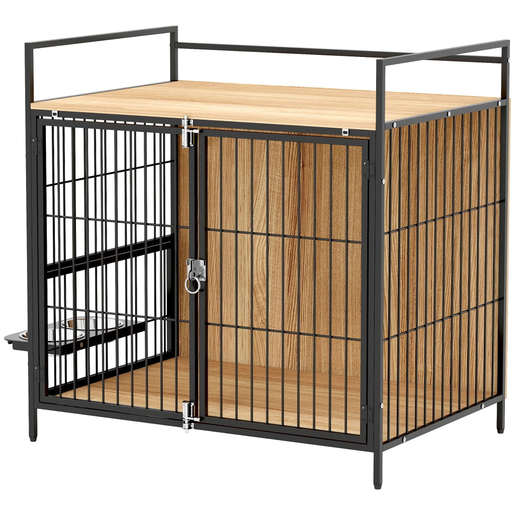 Tavolino Moderno per Cani ¨C Zephmum ¨C Legno Rovere 80x56x76,5 cm