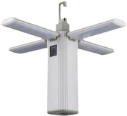 Lanterna per campeggio con torcia pieghevole ricaricabile, 3 livelli di illuminazione, impermeabile, trasportabile, rapida ricarica, luce ambientale per escursioni, emergenze, tende e campeggio