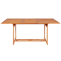 Set da Pranzo da Giardino 7 pz con Cuscini Legno di Teak Grigio cod mxl 41691