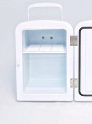 Mini frigorifero portatile per camera, cosmetica, ufficio, auto - Frigorifero per camping - Frigorifero portatile per campeggio