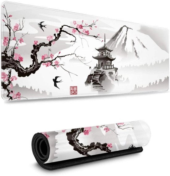 Matrice da gaming XL antislip - grande superficie da ufficio - 80 x 30 cm