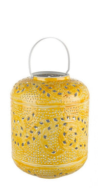 Lanterna Eleonore Cil Giallo S in Ferro