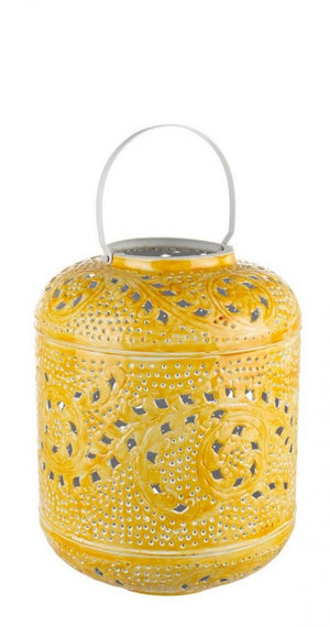 Lanterna Eleonore Cil Giallo S in Ferro