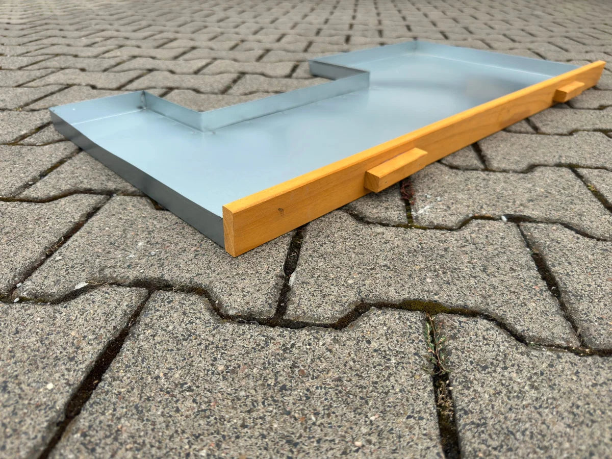 Vasca di zinco singola per conigliera 10018