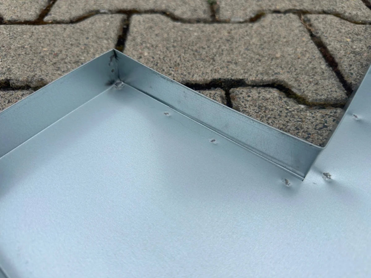 Vasca di zinco singola per conigliera 10018