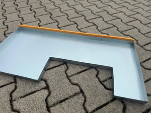 Vasca di zinco singola per conigliera 10018