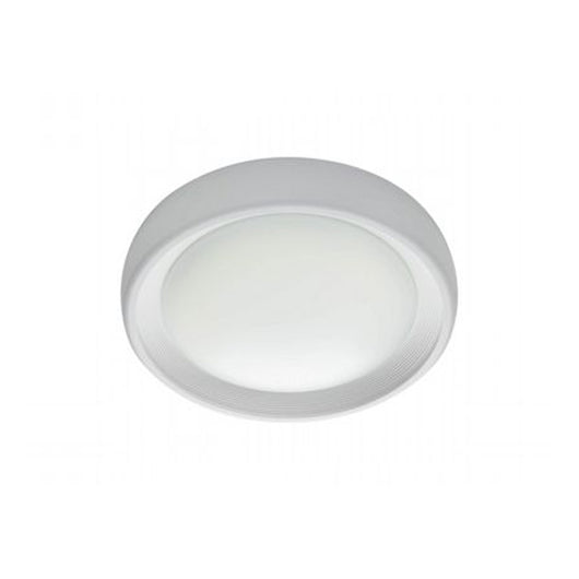 Plafoniera Esterno Moderna Loft Alluminio E Termoplastica Bianco Led 13W 4000K