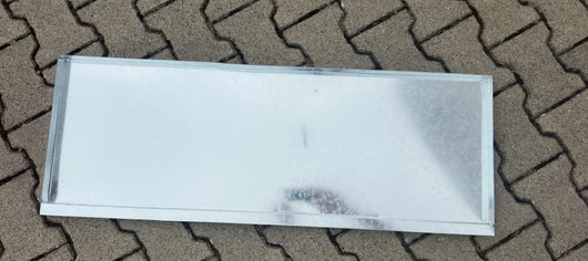 Vasca singola in zinco per conigliera 10276 fondo