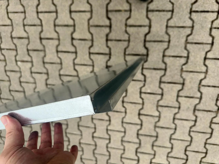 Vasca singola in zinco per conigliera 10276 fondo