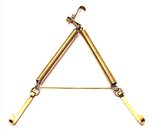 6blister blister appendipiatti a molla ottonati 32x46(pz.2) cod:ferx.99107