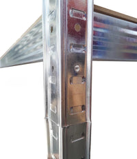 SET 10 x ripiani resistenti 90 x 40 x 180 cm, base in MDF