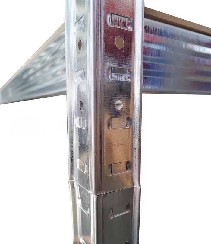 SET 10 x ripiani resistenti 90 x 40 x 180 cm, base in MDF