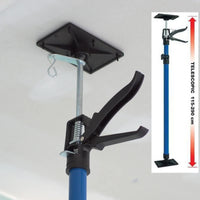 Set di supporto telescopico - 2 pieghe 115-290 cm