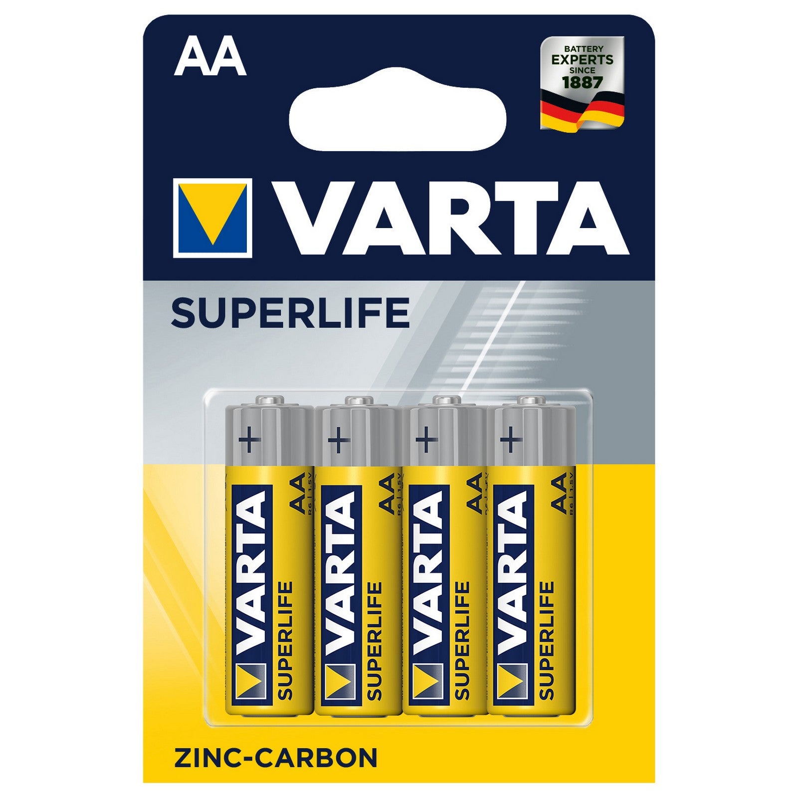12blister varta superlife zinco stilo blister 4pz cod:ferx.99112