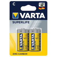 12blister varta superlife zinco 1/2 torcia blister 2pz cod:ferx.99113