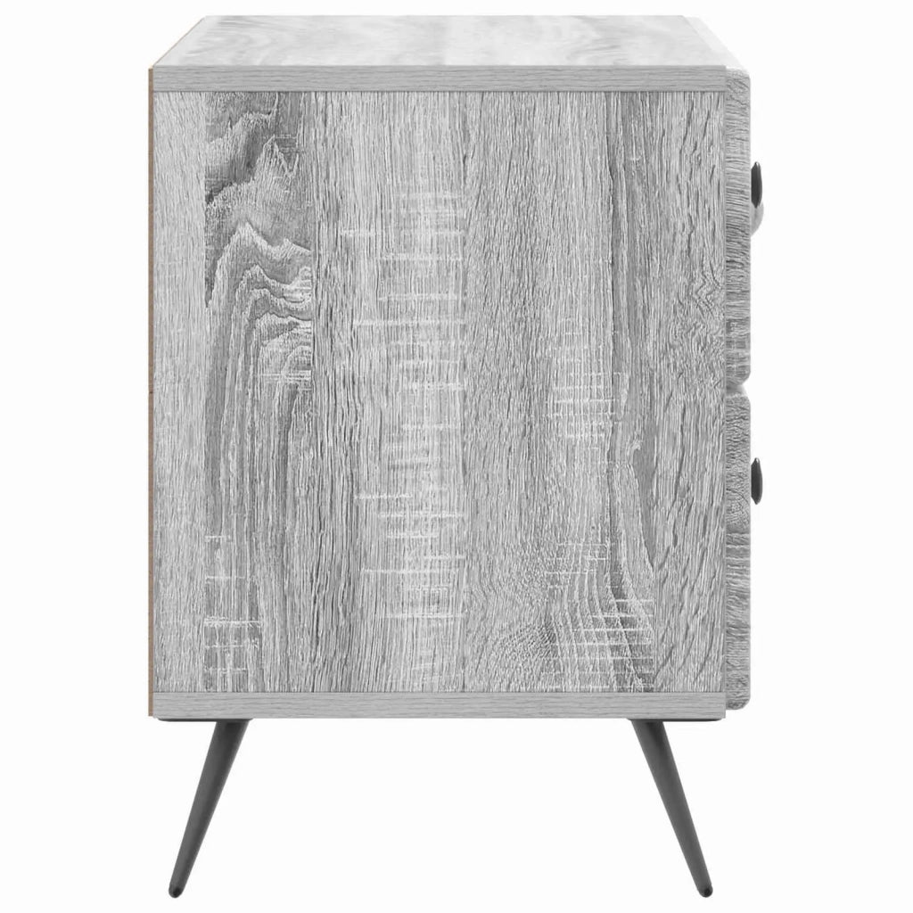 Armadio da Notte Grigio Sonoma 62 x 34,5 x 47,5 cm 895471