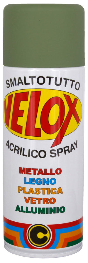 velox spray acrilico verde militare opaco/chiaro ral 6013 cod:ferx.99117