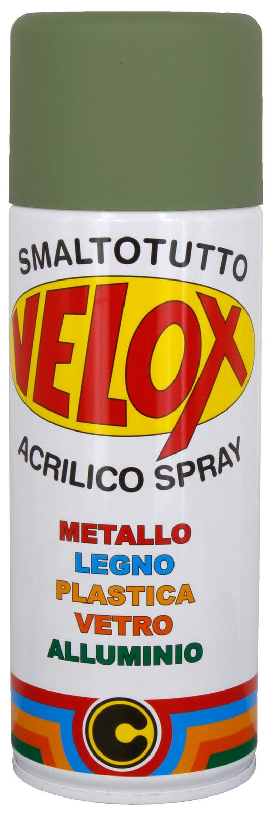 velox spray acrilico verde militare opaco/chiaro ral 6013 cod:ferx.99117