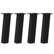 Set di 4 gambe moderne per tavolino da caffè in acciaio nero da 42 cm con un design pulito e funzionale 02_0056797
