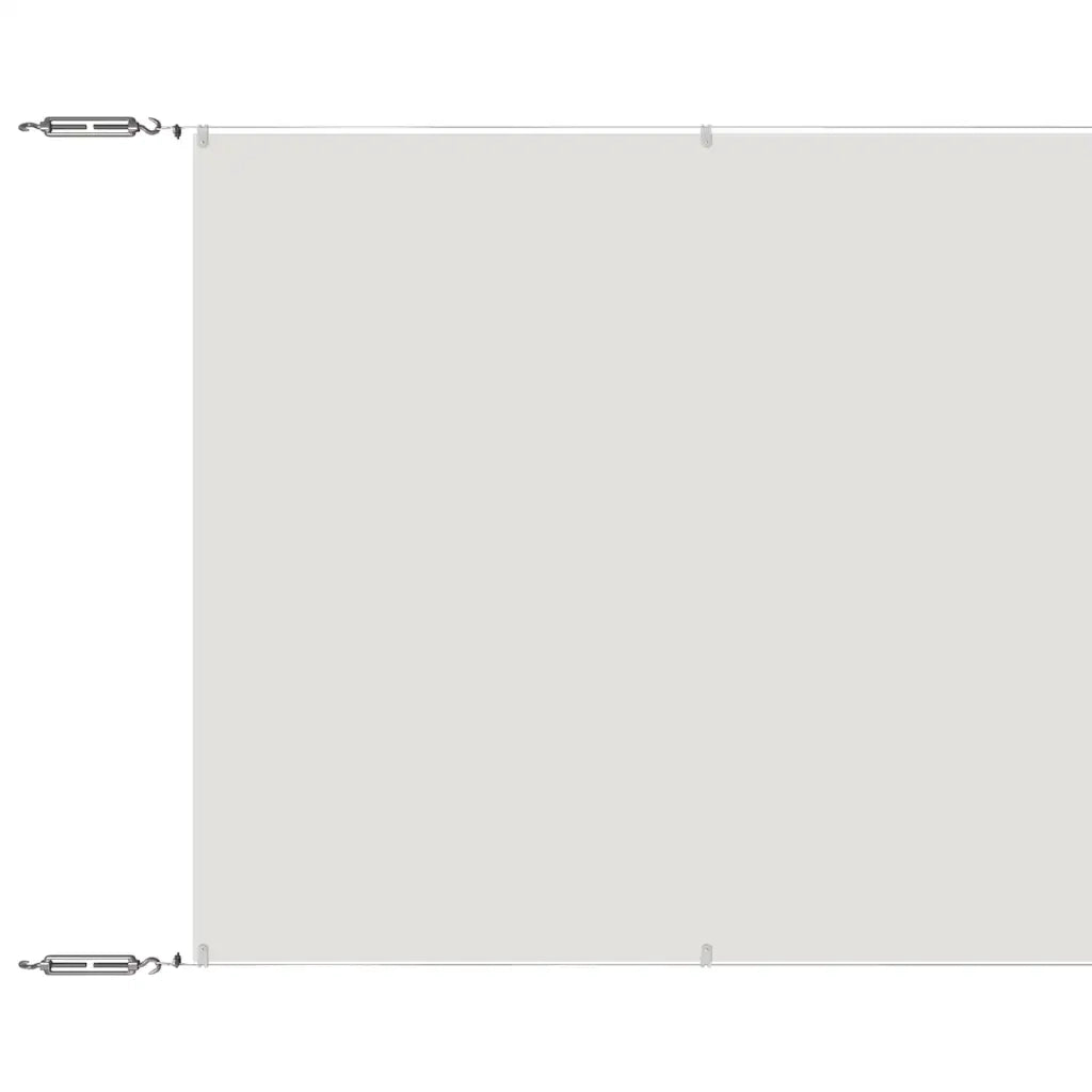 Paravento Verticale Bianco 140x800 cm Tessuto Oxford CFW7203332