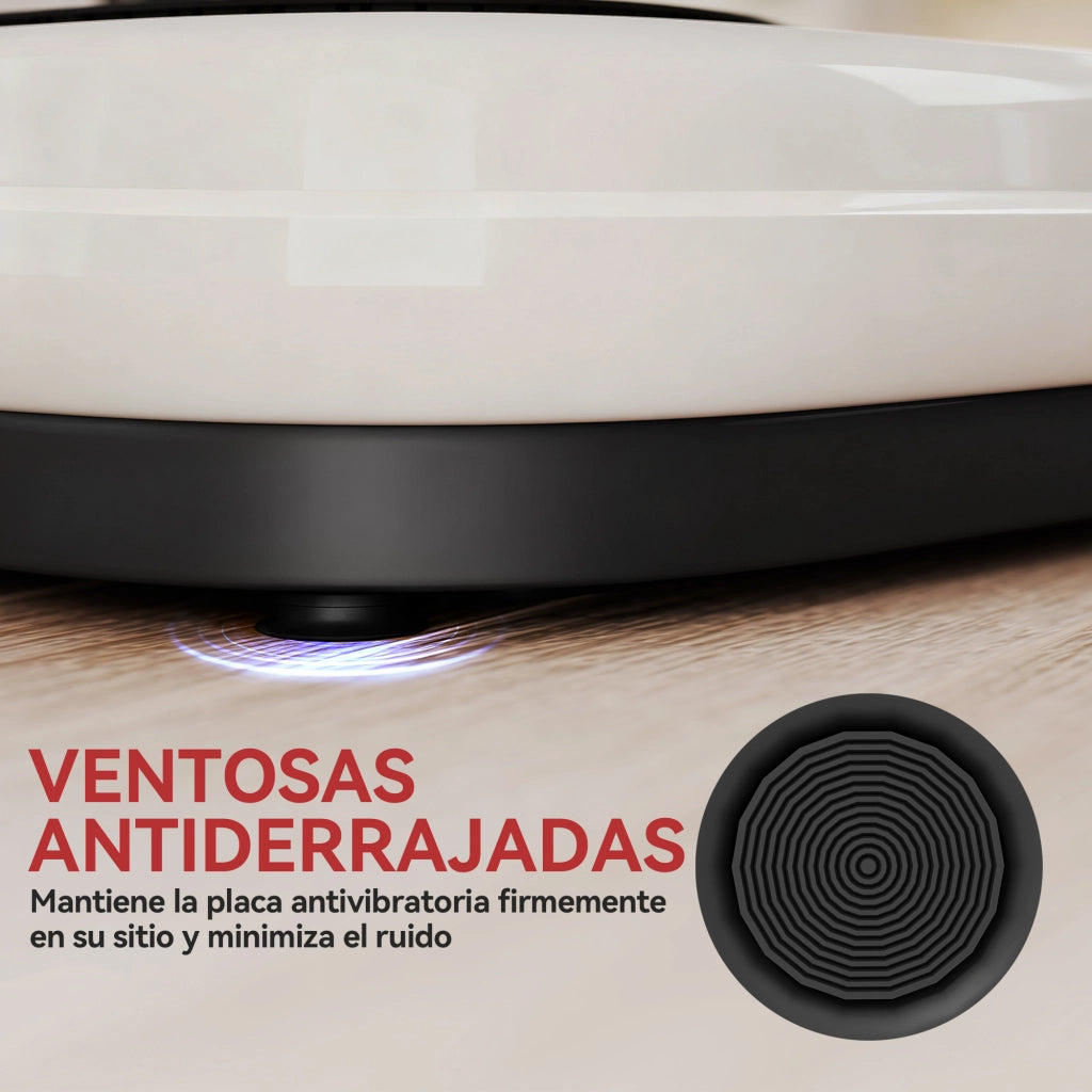 Piattaforma Vibrante 50 Velocita 3 Programmi Display LED Telecomando Fasce Elastiche ¨C Zephmum ¨C 120x60x15