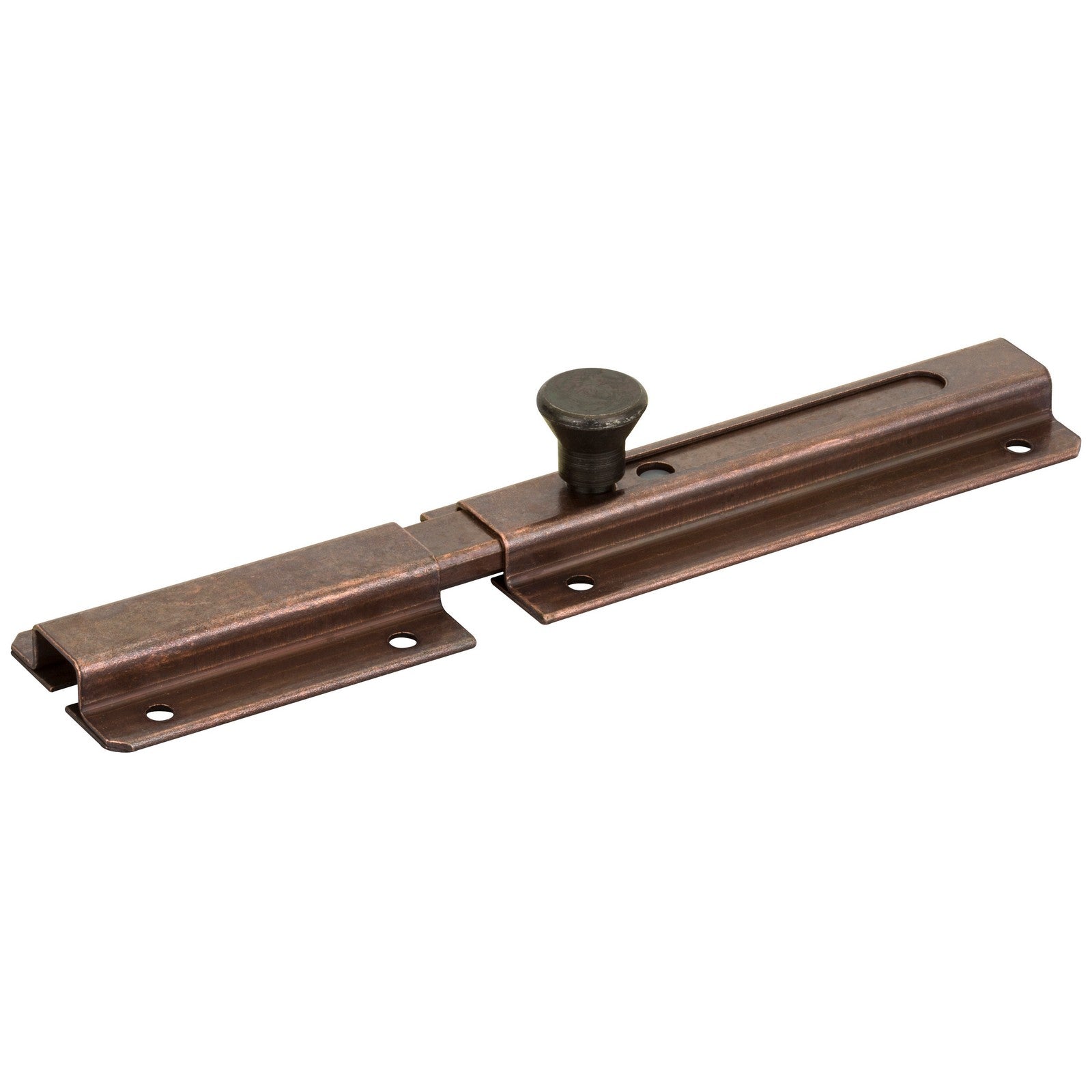 catenacciolo orizzontale ferro bronzato mm. 200 cod:ferx.99141