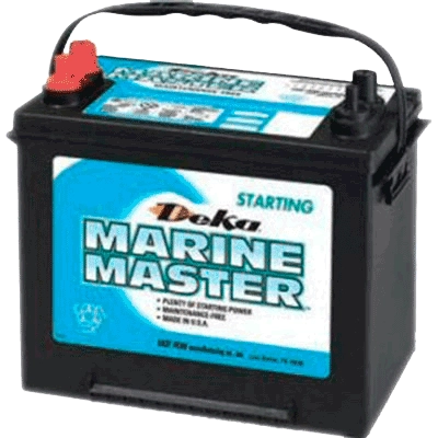 BATTERIA NAUTICA DEKA MARINE MASTER 24M7 - 12V 80 Ah 1000 A
