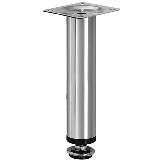 piedino acciaio zincato per mobili cm.15 regololabili cod:ferx.99149