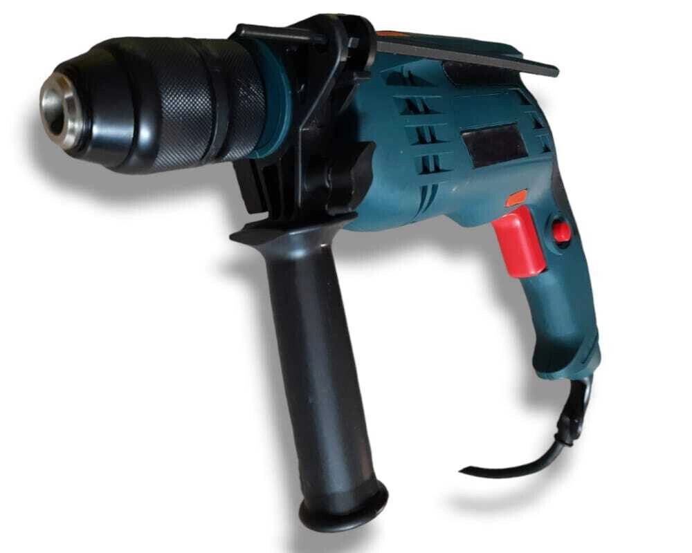 TRAPANO AVVITATORE PERCUSSIONE 1050W 2700RPM MANDRINO 13mm AUTOBLOCCANTE 170HP
