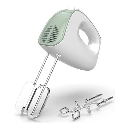 Imetec sbattitore elettrico crea&crema, fruste extralunghe, ganci acciaio inox, 5 velocità, funzione turbo, 500 w - 7485